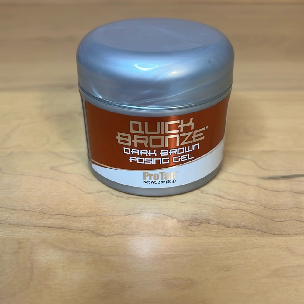 NEW PRO TAN Quick Bronze dark brown posing gel